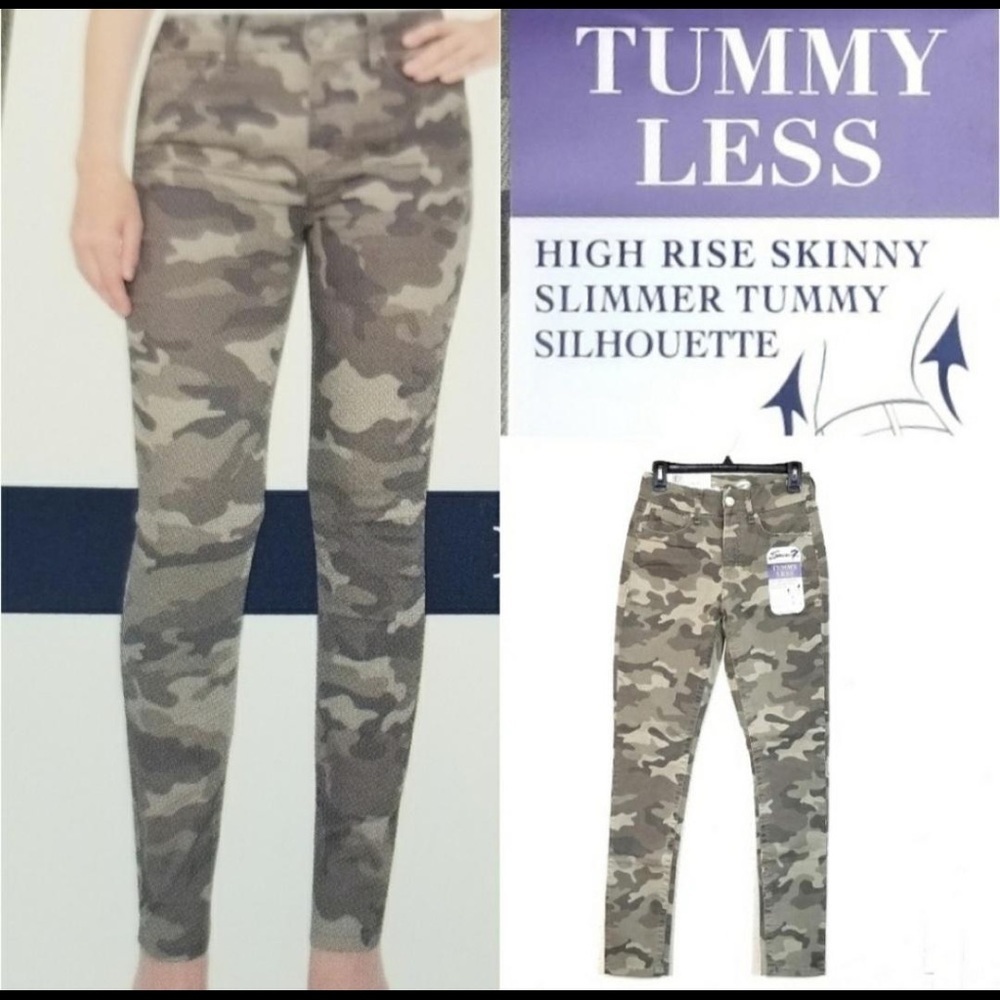 NWTSeven7 High Camo Skinny Jean
